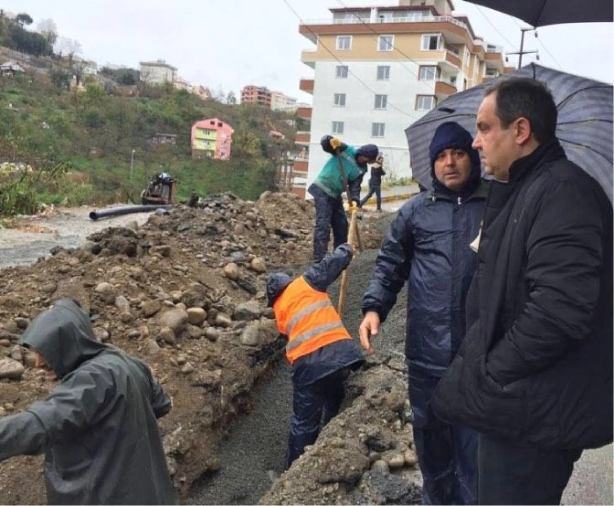 Giresun\'da Son 48 Saatte Metrekareye 95 Kg Yağış Düştü