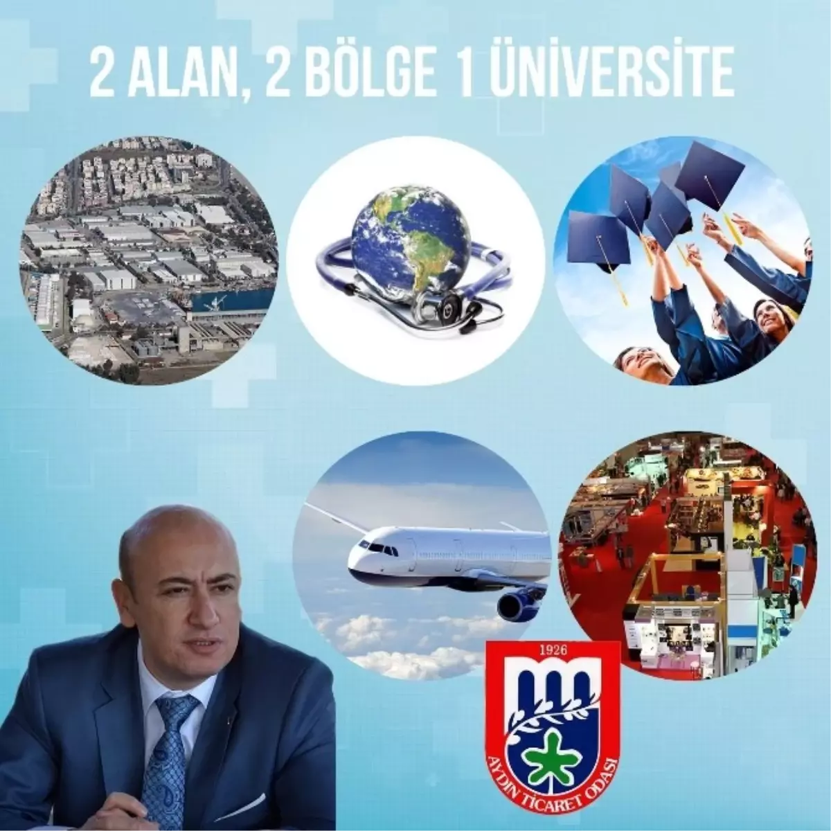 İki Alan İki Bölge Bir Üniversite