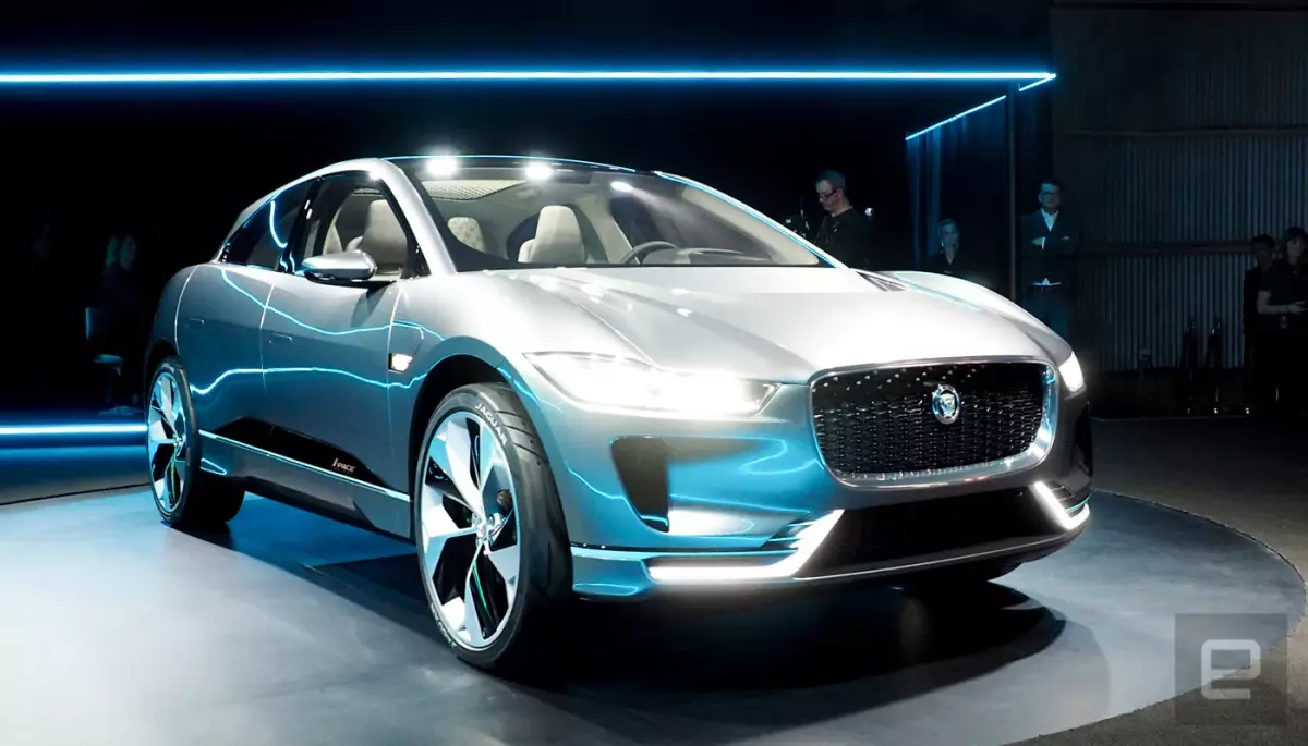 Jaguar İlk Elektrikli Konsept Otomobilini Tanıttı, Jaguar İ-Pace!