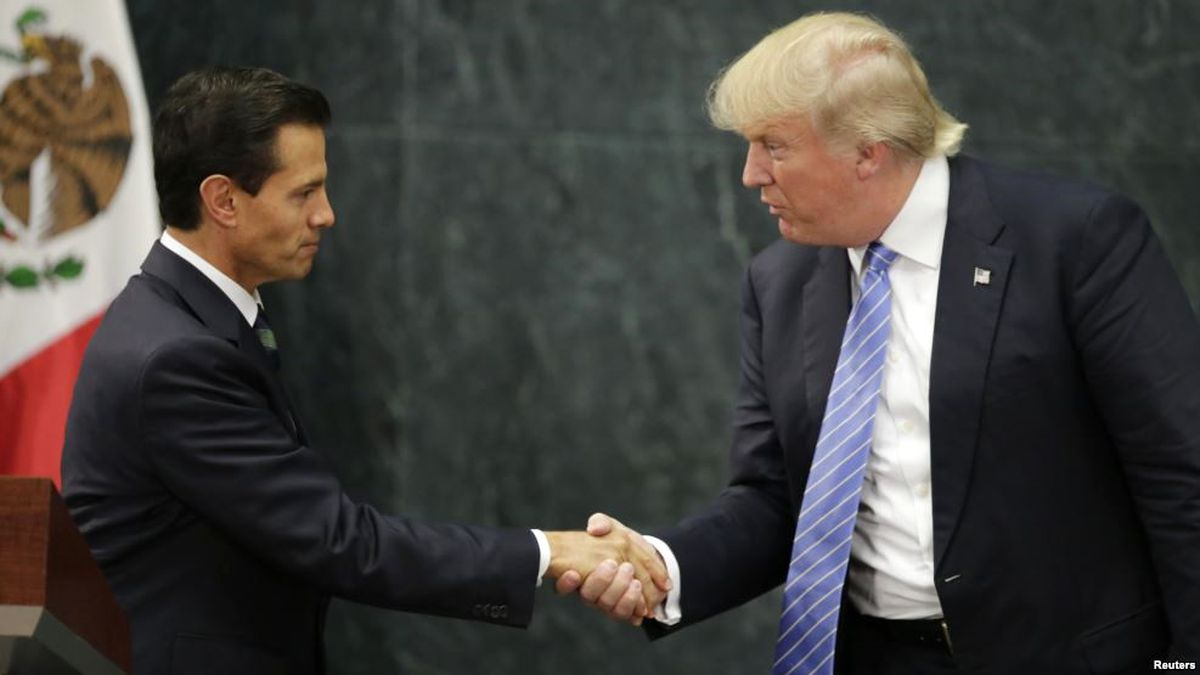 Meksika Devlet Başkanı Pena Nieto, Trump ile Görüşecek