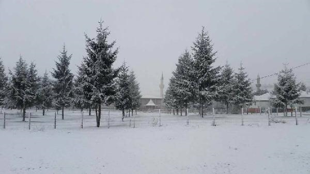 Ordu\'nun Yaylalarına Kar Yağdı