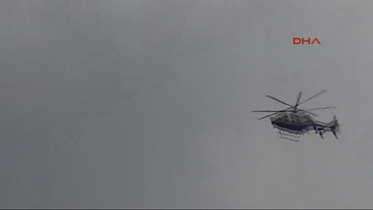 Ormanlık Alanda Polis Operasyon Düzenliyor