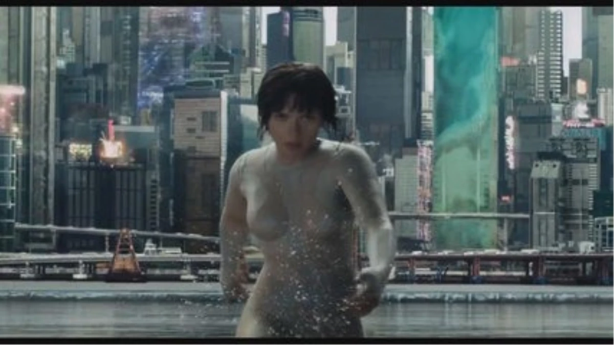 Scarlett Johansson Yeni Filmi Ghost İn The Shell\'i Tokyo\'da Tanıttı