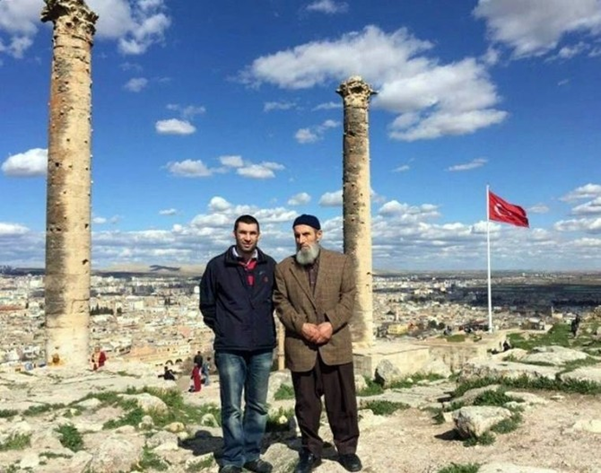 Şehit Kaymakamın Babasıyla Balıklıgöl\'de Son Fotoğrafı