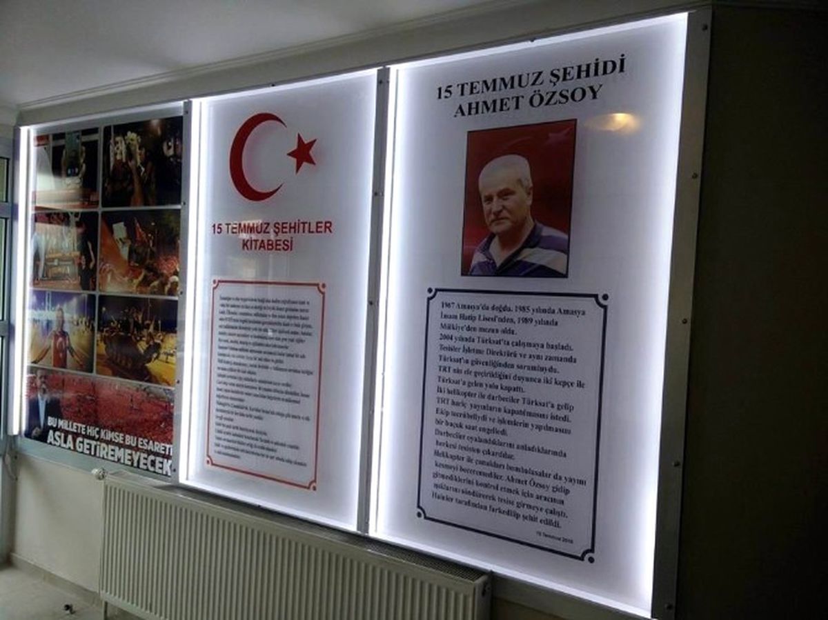 15 Temmuz Şehidine Şeref Köşesi