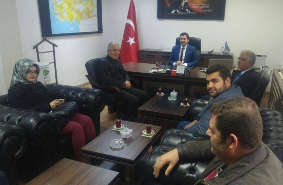 AK Parti Heyetinden Kaymakam Evlice\'ye Taziye Ziyareti