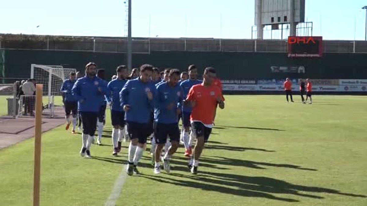 Antalyaspor, Trabzonspor Maçının Taktiğini Çalıştı
