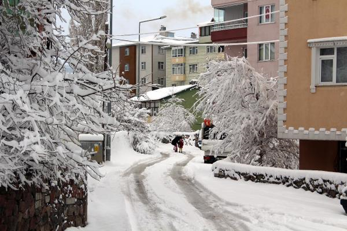 Ardahan\'ın Posof İlçesinde Okullara Kar Tatili (2)
