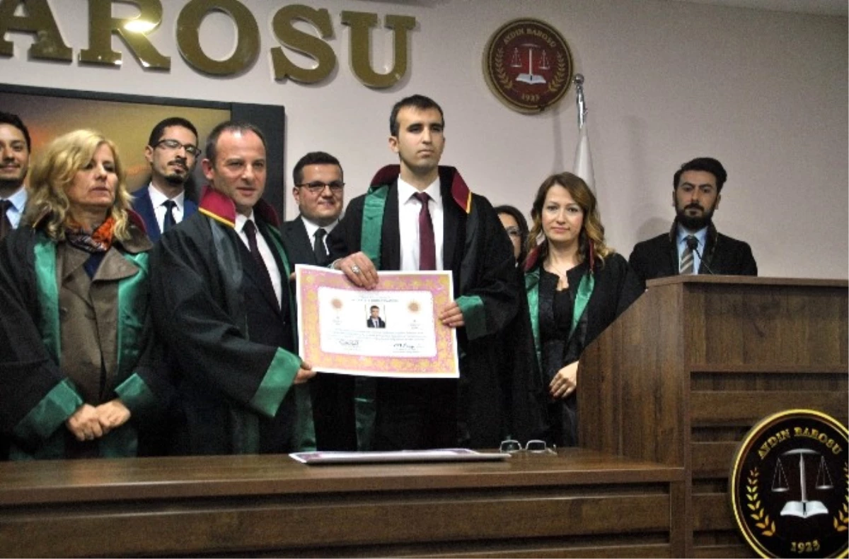 Aydın\'da Yeni Avukatlar İçin Yemin Töreni Yapıldı
