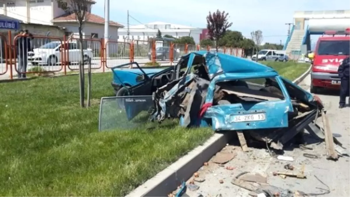 Bandırmada Trafik Kazası: 1 Yaralı