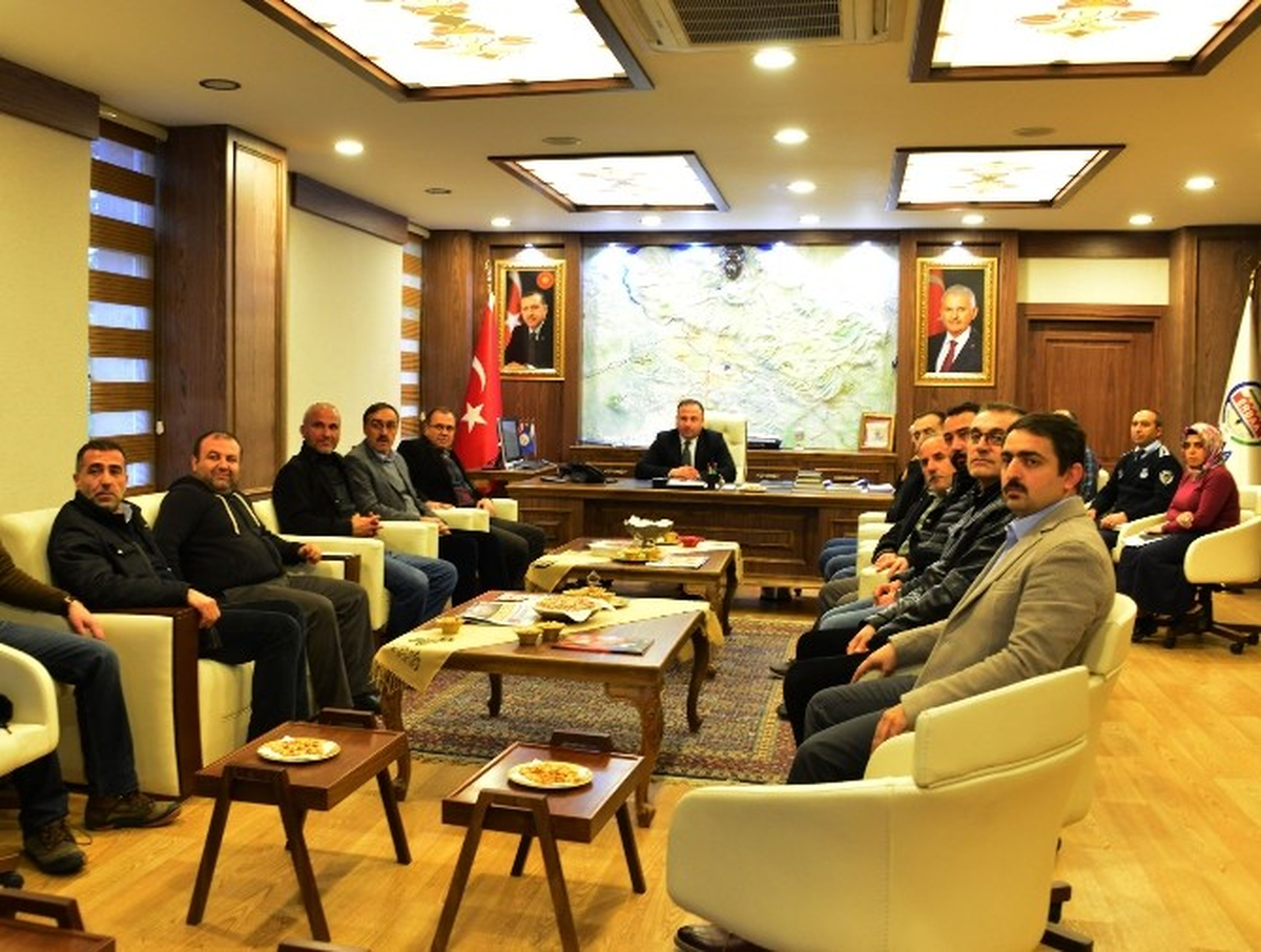 Başkan Yıldırım Toprak Sanayicileriyle Buluştu