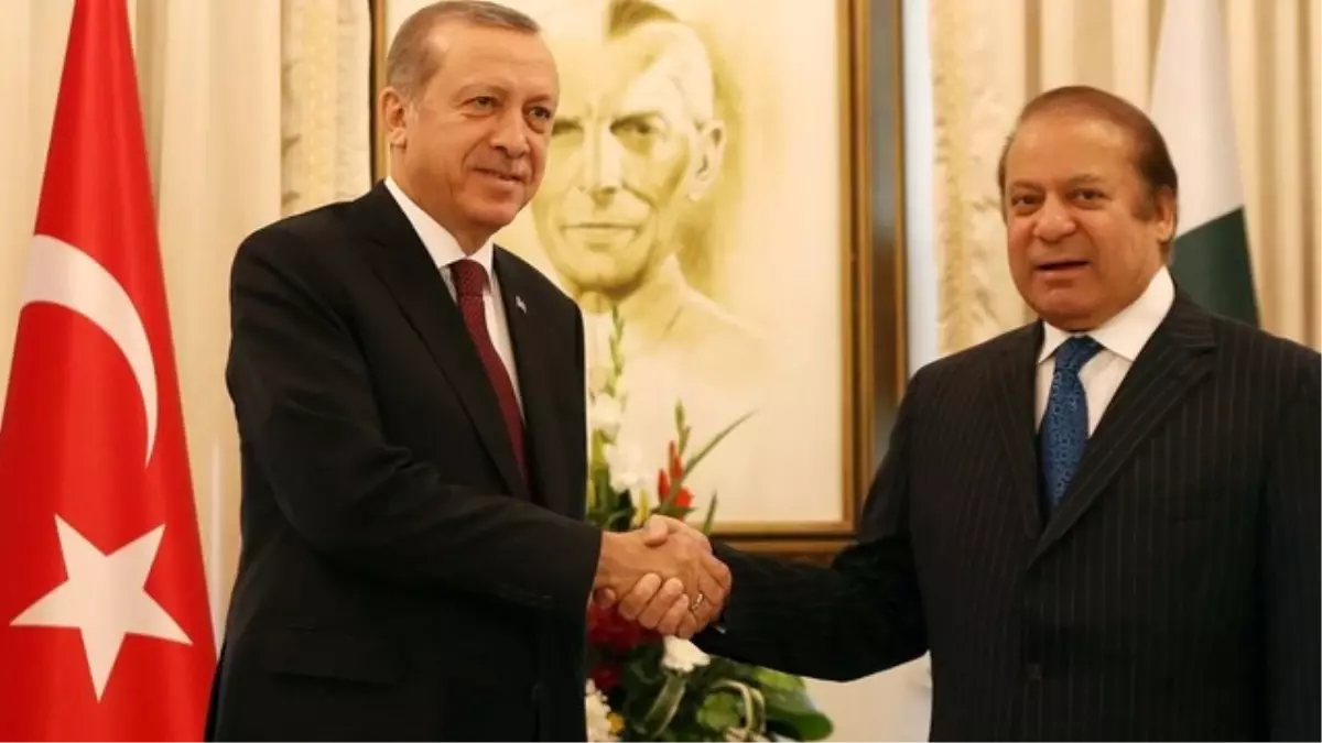 Cumhurbaşkanı Erdoğan, Pakistan Başbakanı Şerif ile Görüşüyor