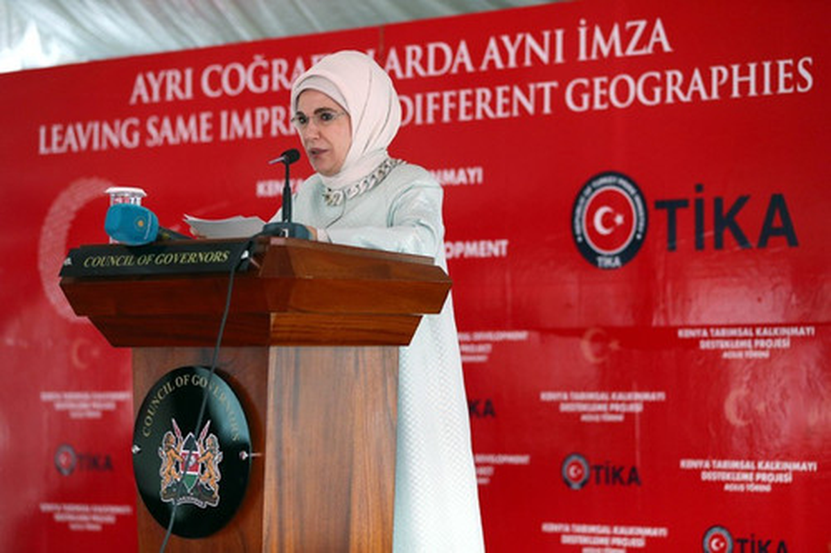 Emine Erdoğan Tika\'nın Hibe Törenine Katıldı