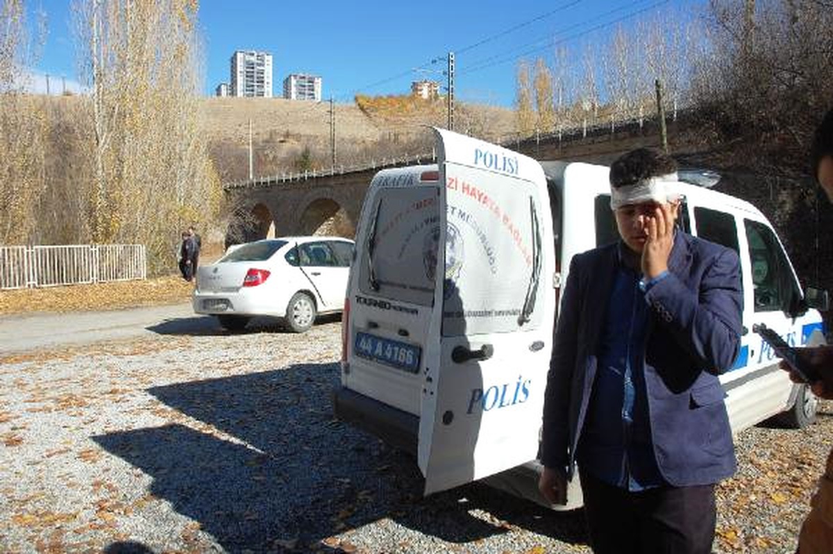 Kayısı Bahçesine Uçan Araçta Sürücü Yaralandı