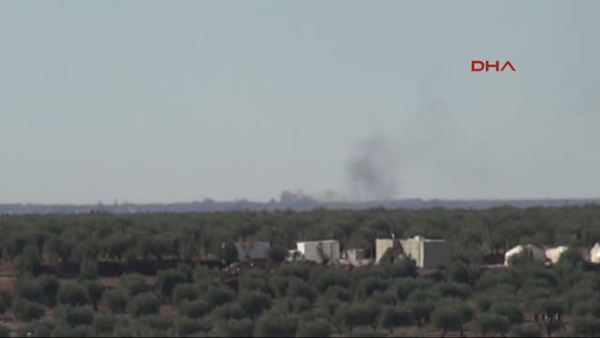 Kilis\'in Karşısındaki Terör Merkezleri Vuruluyor