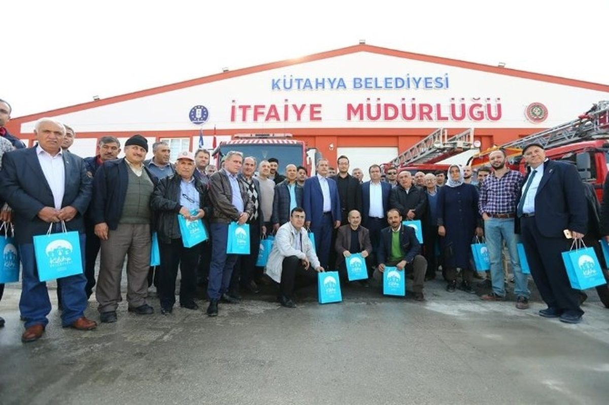 Kütahya İtfaiyesi\'ne Yeni Hizmet Binası