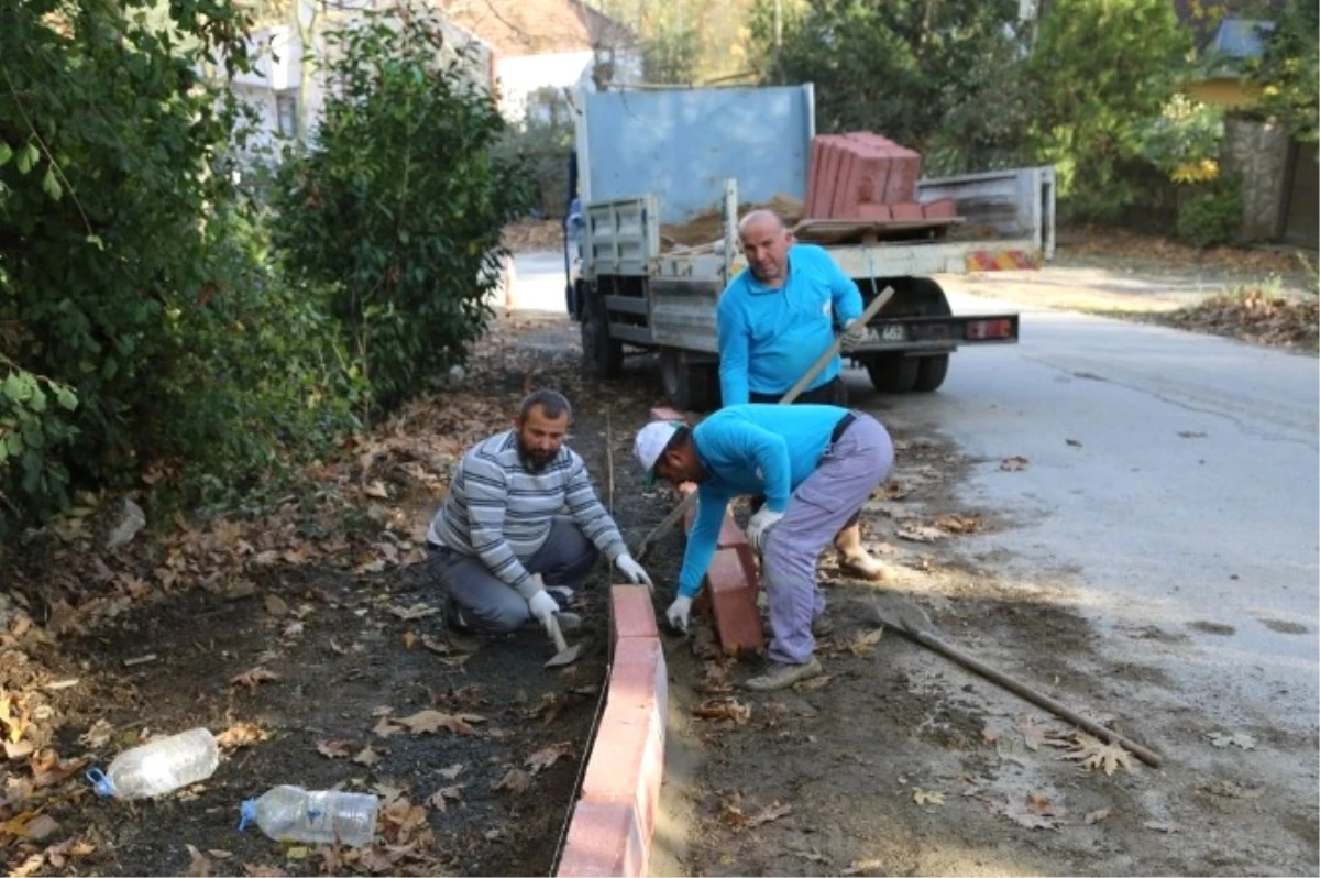 Mahmudiye Mahallesi Bordür Çalışmalarıyla Güzelleşiyor