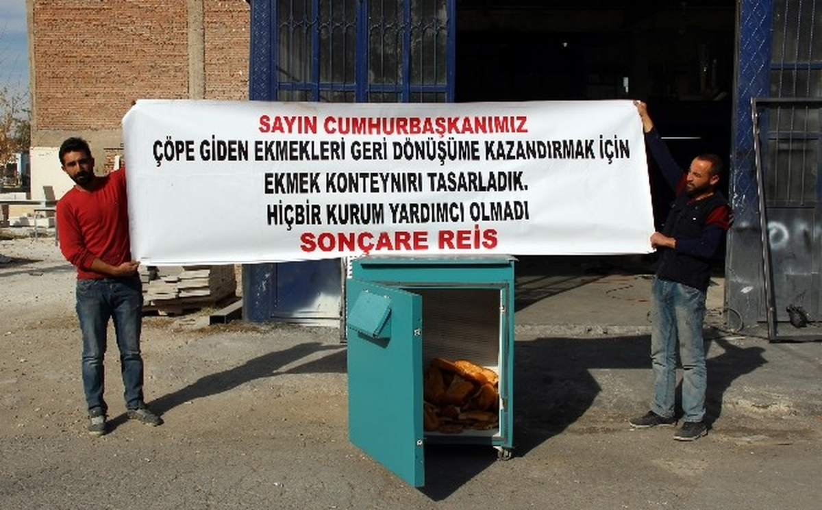 Aksaray\'da Vatandaşın Ekmeği Bir Yıl Küflendirmeyen Buluşu