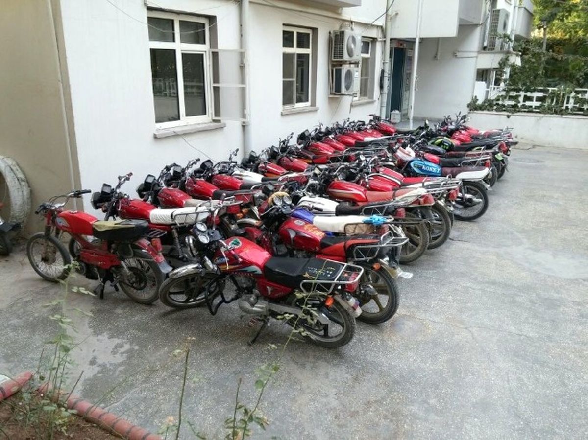 Şanlıurfa\'da 66 Çalıntı Motosiklet İve Bir Otomobil Ele Geçirildi
