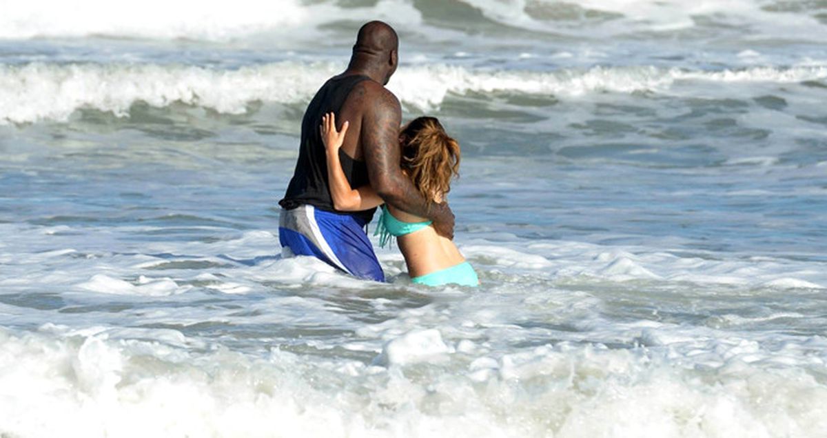 Shaquille O'Neal ile Sevgilisinin Boy Farkı Dikkat Çekti