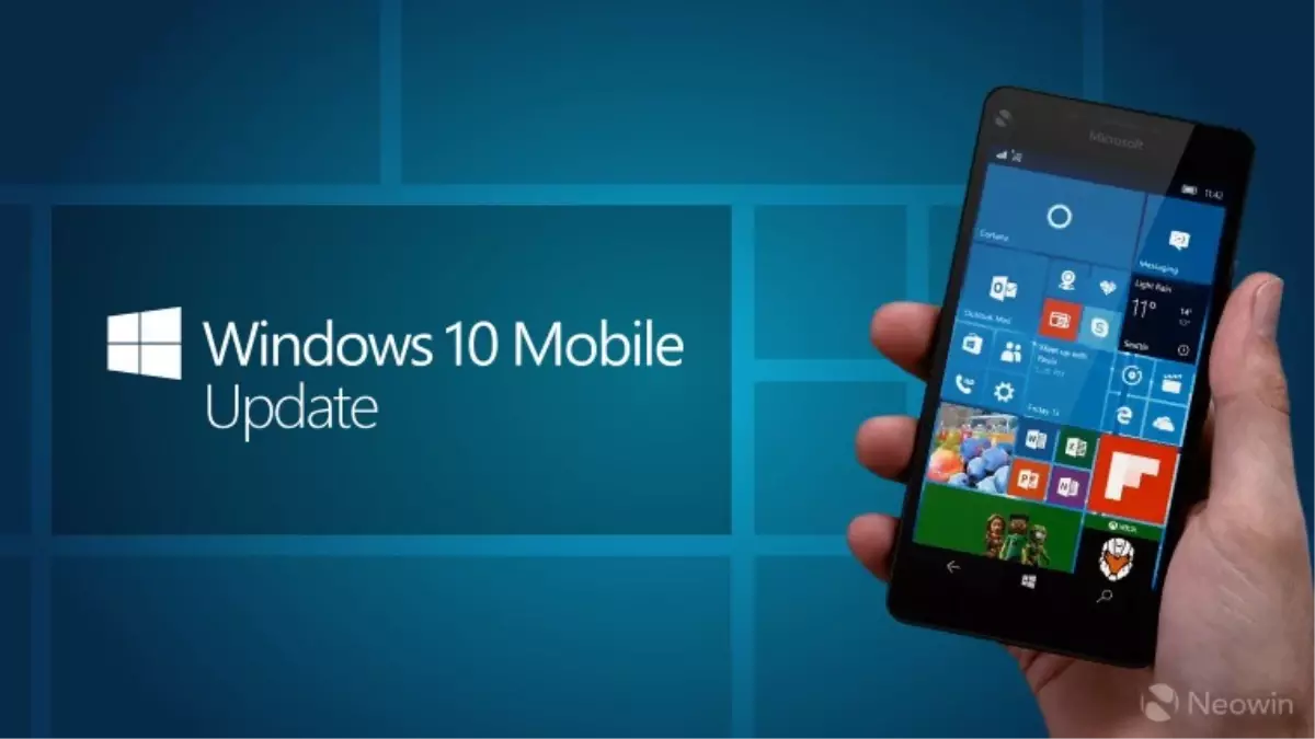 Windows 10 Mobile Güncelleniyor