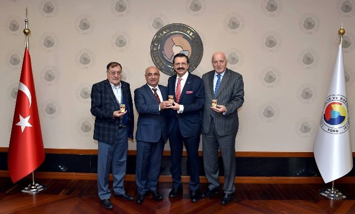 Bilecik Tso Başkanı Ateş\'ten TOBB Başkanı Hisarcıklıoğlu\'na Ziyaret