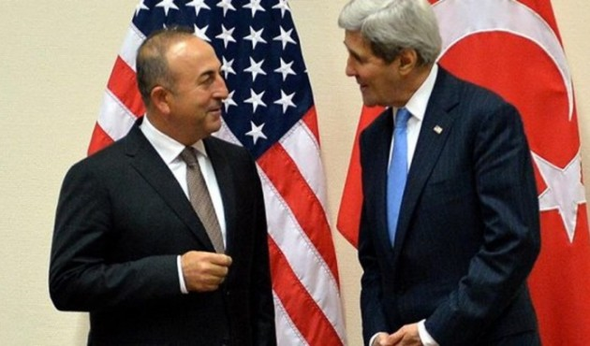 Çavuşoğlu ve Kerry Rakka\'yı Görüştü