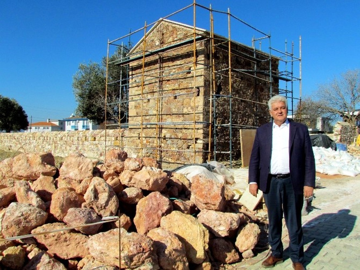 Çeşme\'de Tarihi Eserlere 1 Buçuk Milyonluk Restorasyon