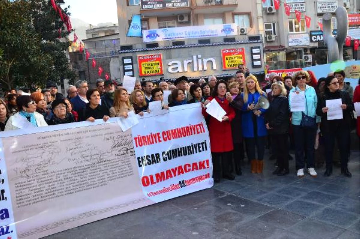 CHP\'liler Önergeyi Yırtarak Tepki Gösterdi