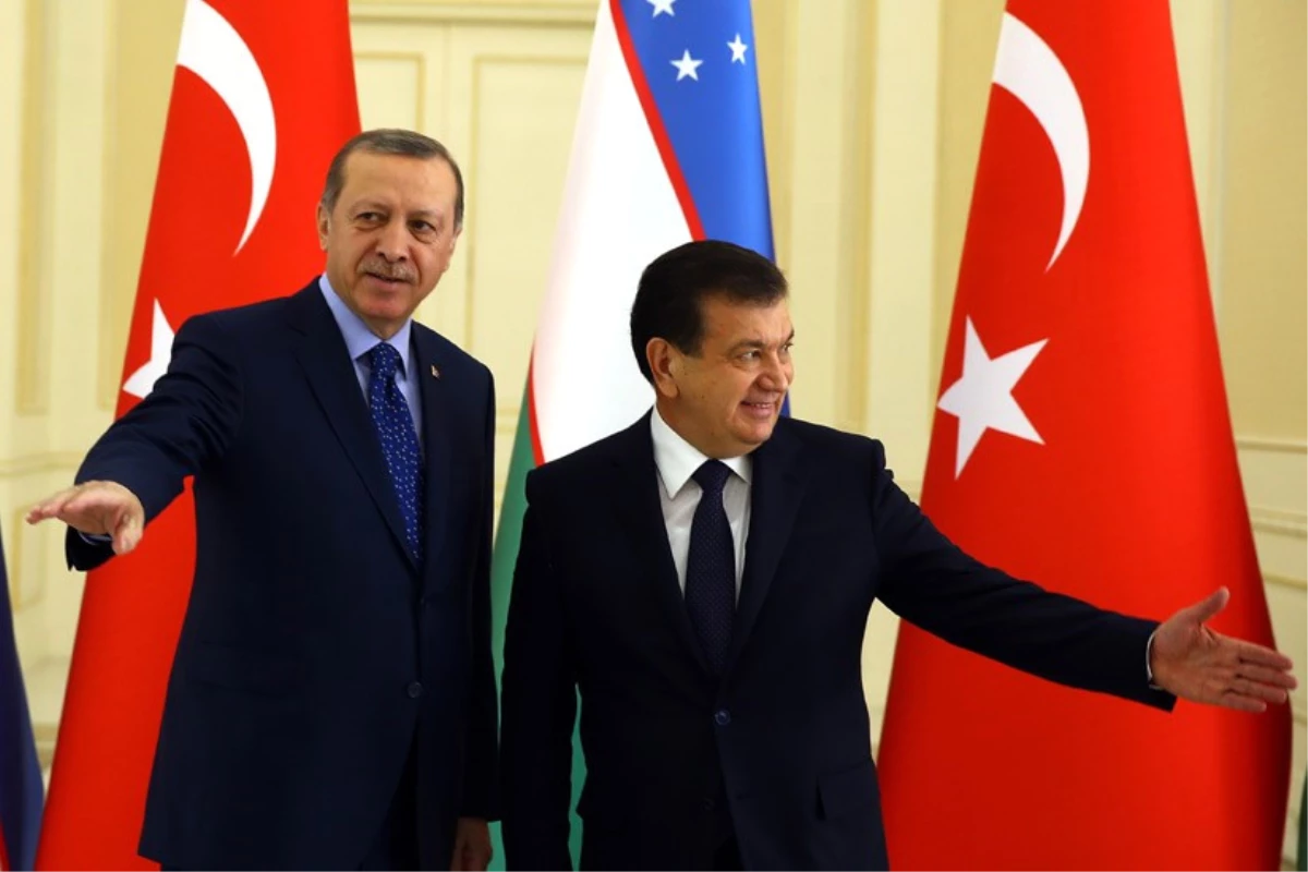 Cumhurbaşkanı Erdoğan, Özbekistan Başbakanı Mirziyayev\'le Görüştü
