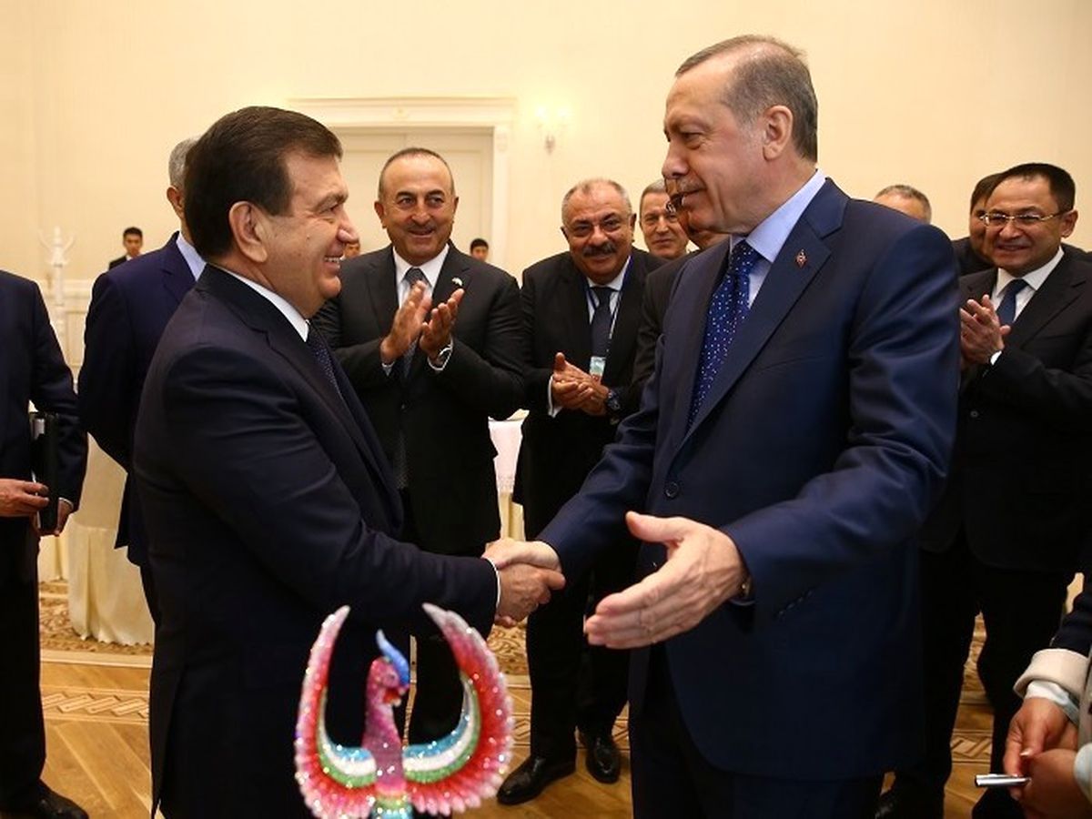 Cumhurbaşkanı Erdoğan Özbekistan\'da