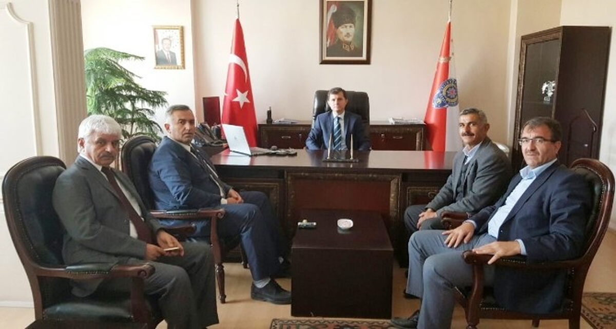 Damızlık Birliğinden Emniyet Müdürü Hüner\'e Ziyaret