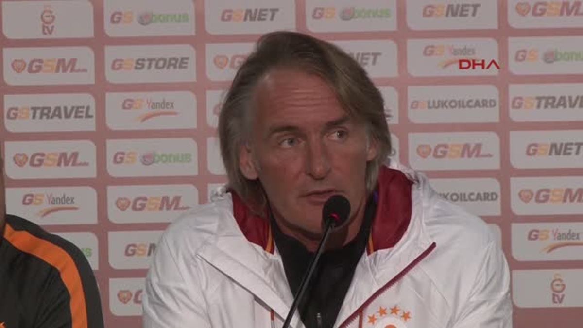 Galatasaray Teknik Direktörü Riekerink Kazanmaktan Başka Senaryo Yok