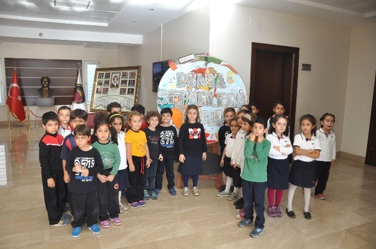 Gkv\'lilerden İngilizce Dünya Şehirleri Projesi