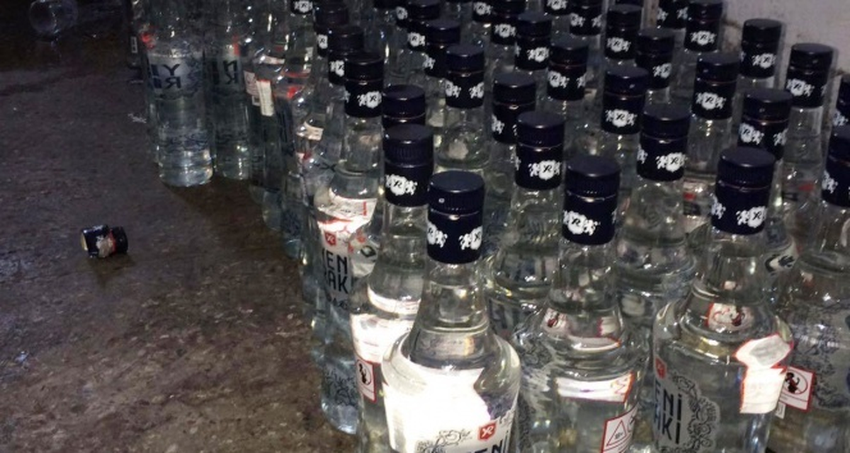İzmir Merkezli Sahte İçki Operasyonu