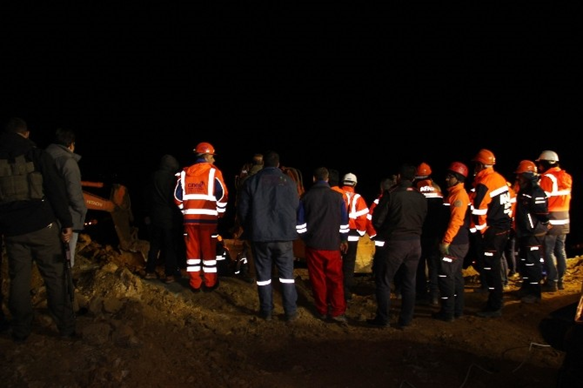 Maden Köyünde Kurtarma Çalışmaları Sürüyor