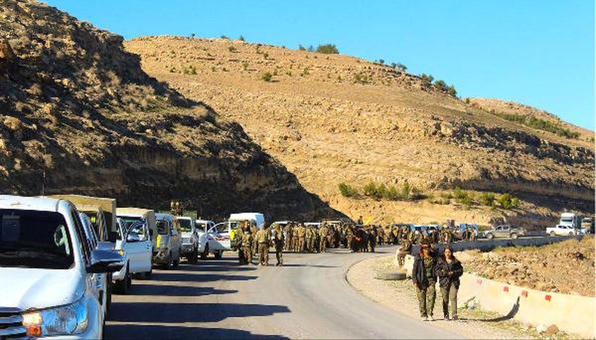 Münbiç\'ten Ypg\'nin Çekilme Görüntüleri