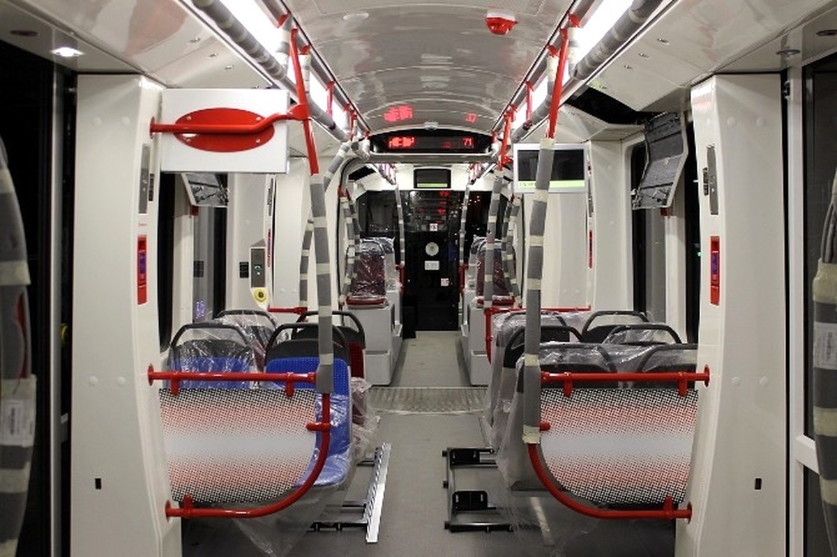 Samsun\'un İkinci Yerli Tramvayı Raya İndi