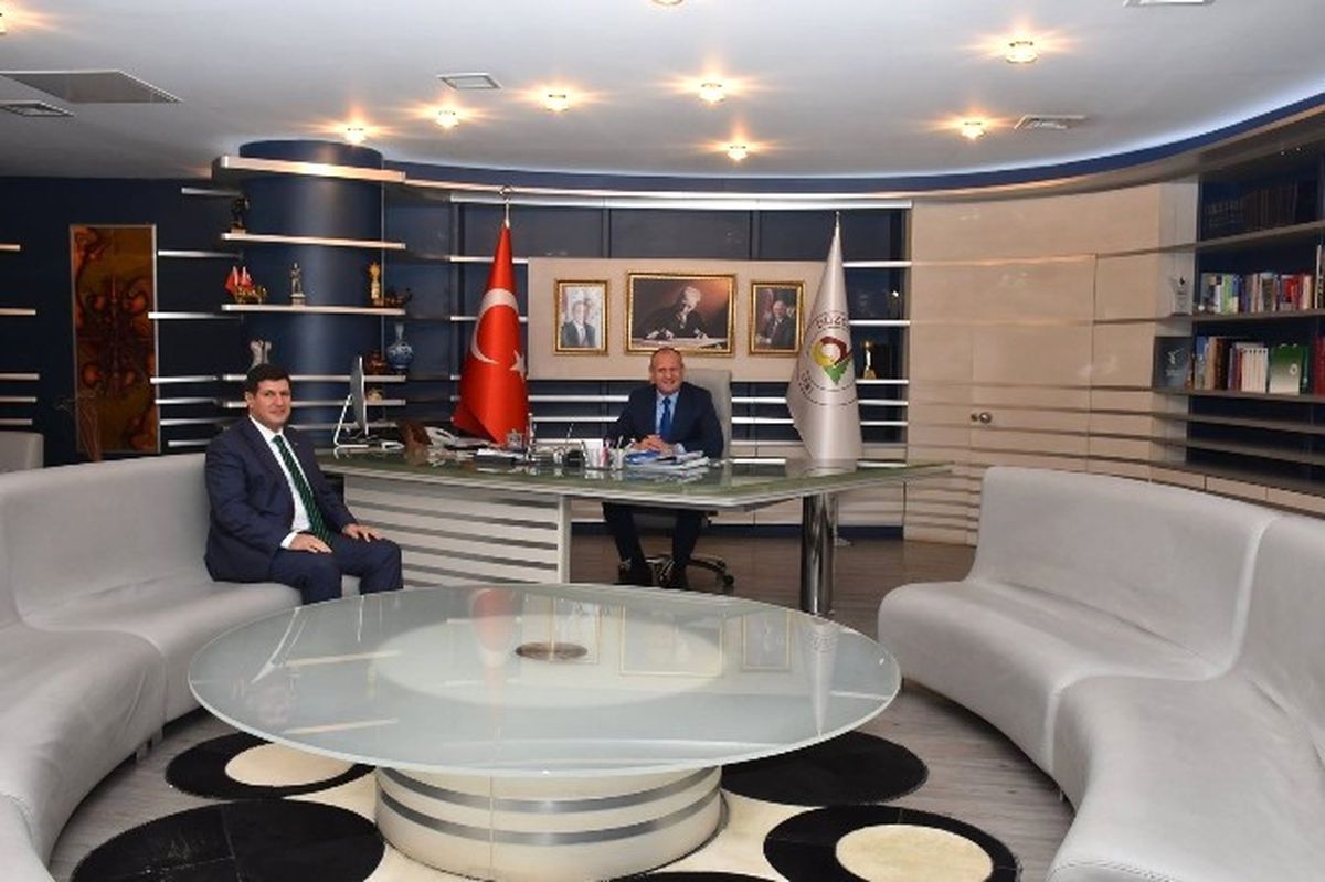 Sgk Müdüründen Başkan Keleş\'e Ziyaret