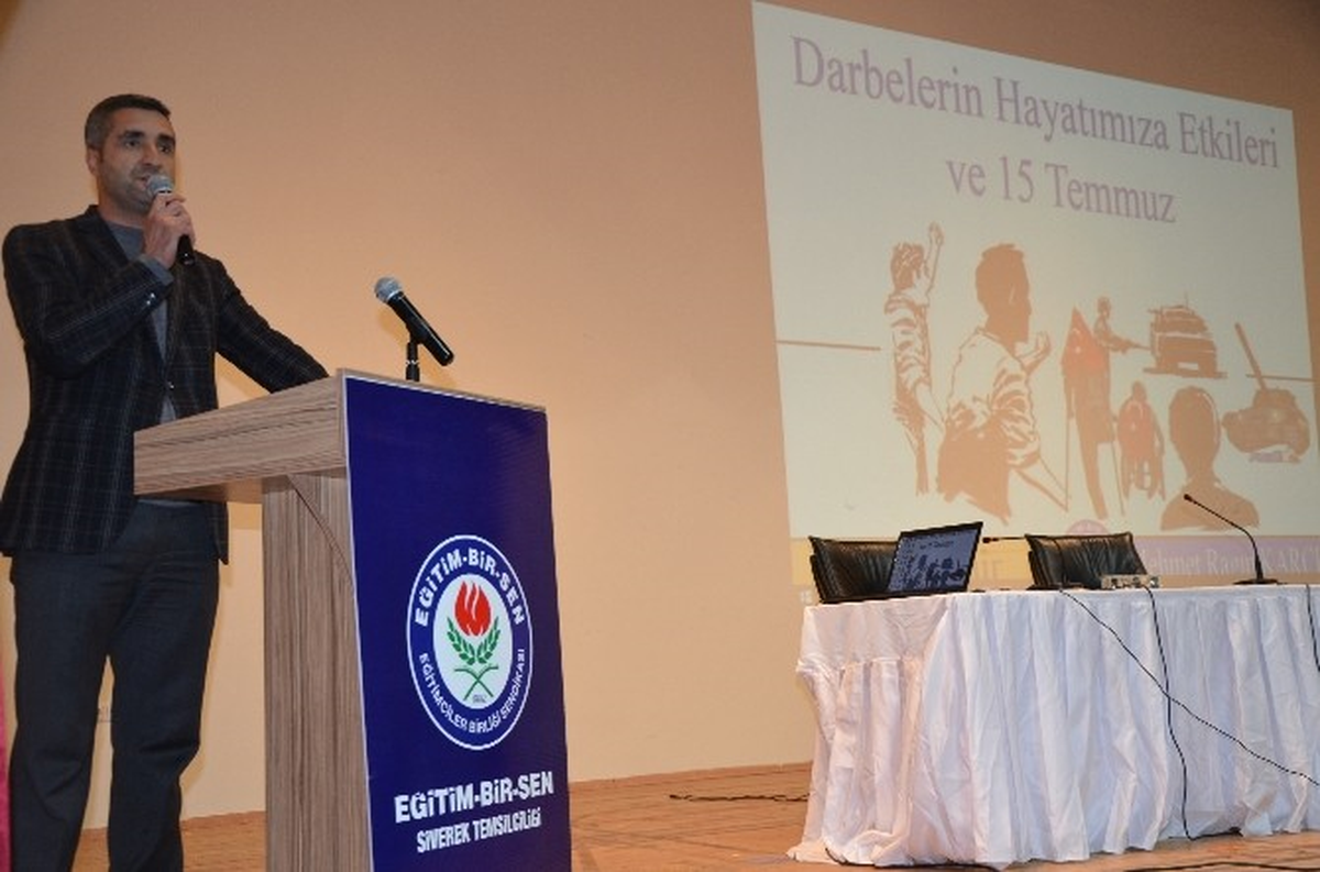 Siverek\'te 15 Temmuz Konferansı