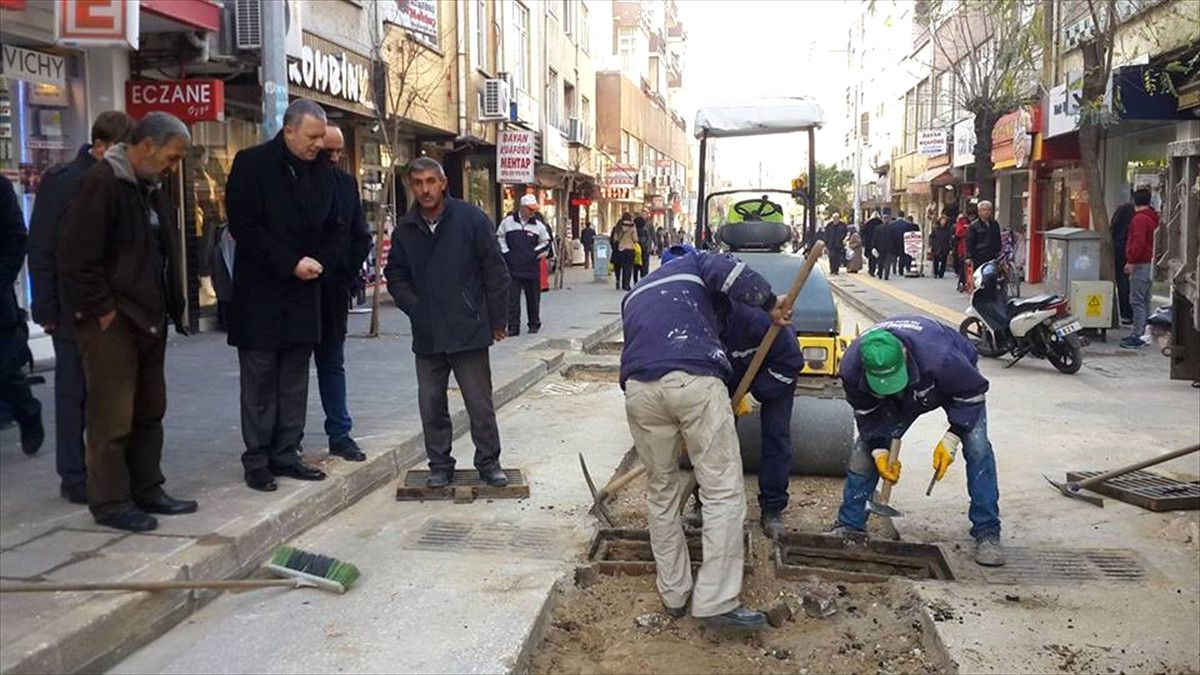 Uzunköprü\'deki İçme Suyu Hattı Çalışmaları