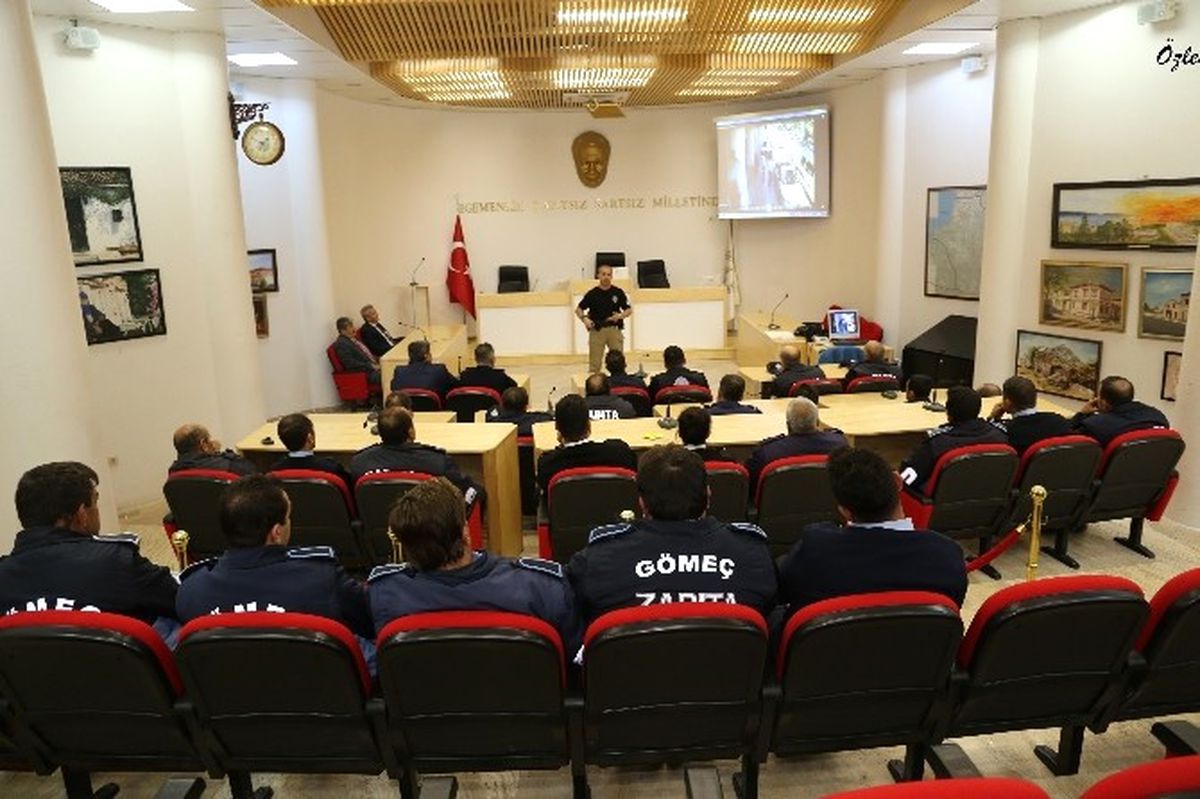 Zabıtalara Biber Gazı Eğitimi