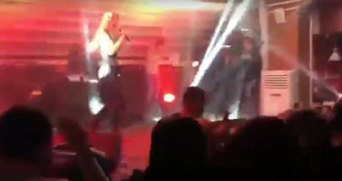 Aleyna Tilki Konserine Ses Bombası Atılma Anına Ait İlk Görüntüler Geldi