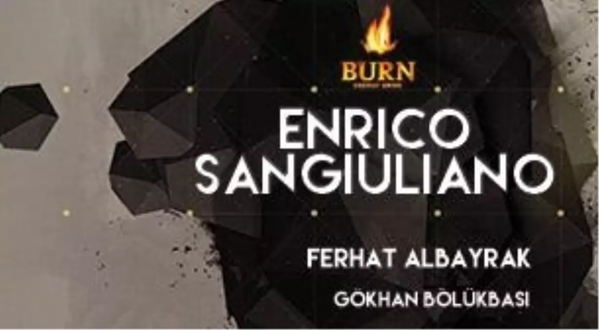 Burn Energy Drink Presents: Enrico Sangiuliano