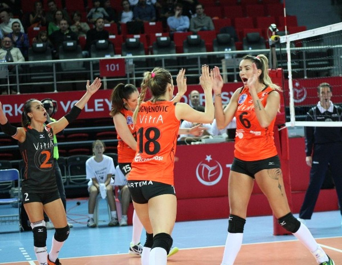 Eczacıbaşı Vitra, Grup Etabına Yükseldi