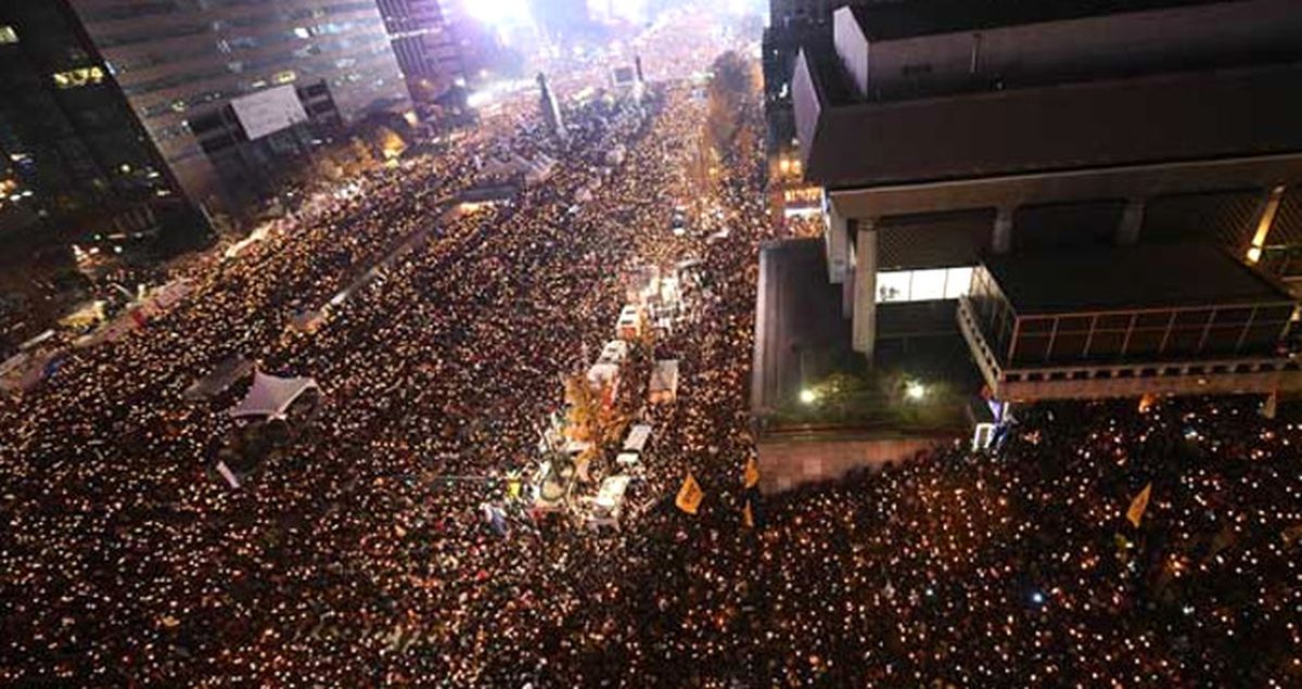Güney Kore Devlet Başkanı Park Geun-Hye'ye Öfke Bitmiyor