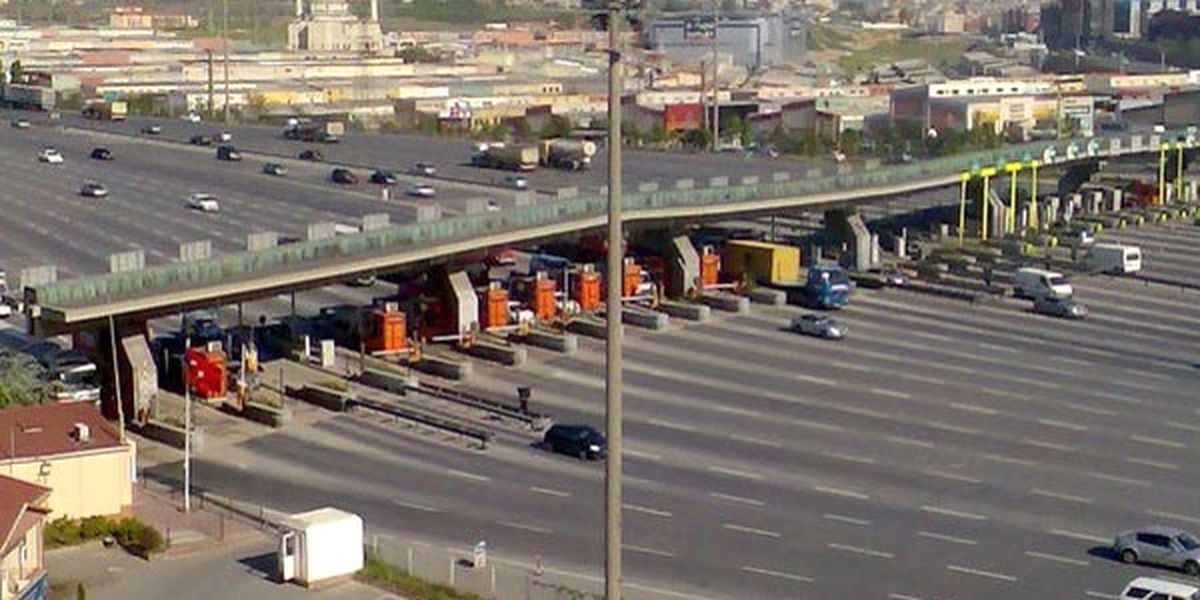 Havadan Görüntü) Gözler Yarın Başlayacak Mahmutbey Gişeleri\'ndeki "Serbest Geçiş"Te