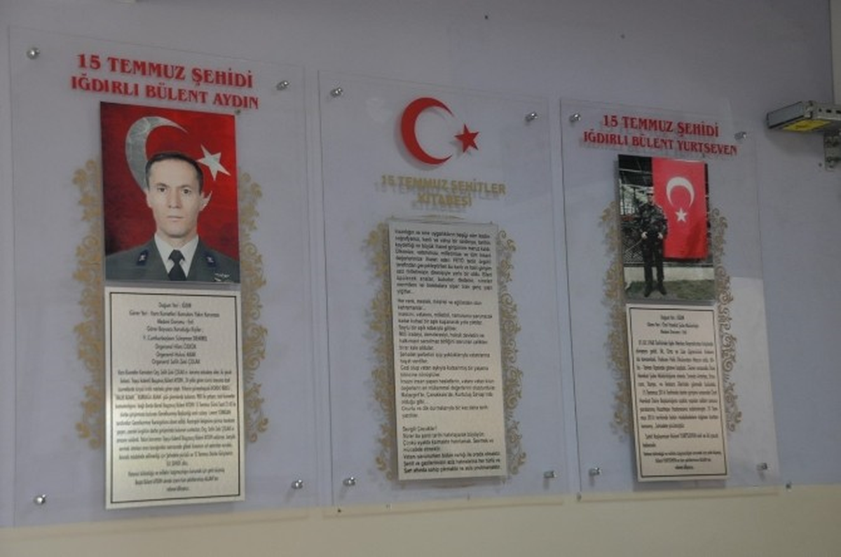 Iğdırlı İki Şehidin İsmi Okulda Yaşatılıyor