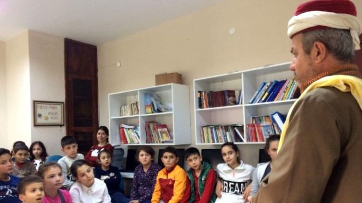 Kartepeli Çocuklar "Meddah" ile Tanıştı