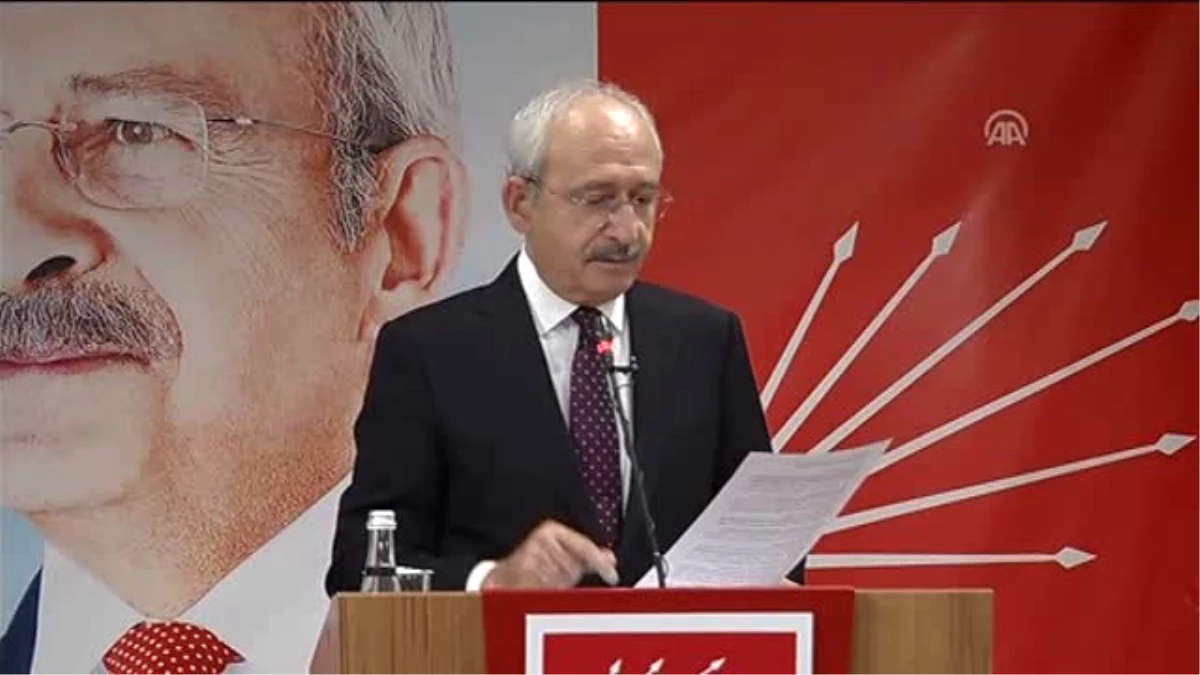 Kılıçdaroğlu: "Bu Ülkenin Geleceğini Düşünüyorsak Maceralardan Uzak Durmak Zorundayız"